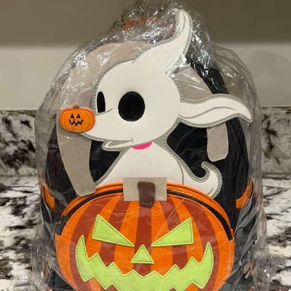 Disney Black and Orange Zero Backpack